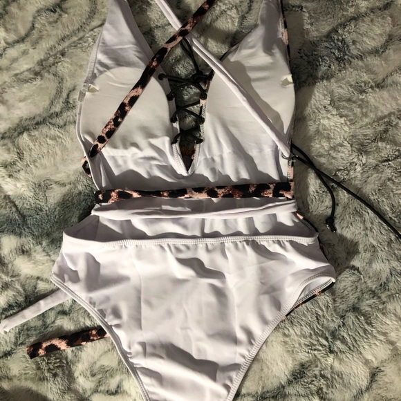 LAST 1 !! NEW & UNIQUE💕😜LEOPARD PRINT 🥰 1 PIECE - Picture 7 of 8